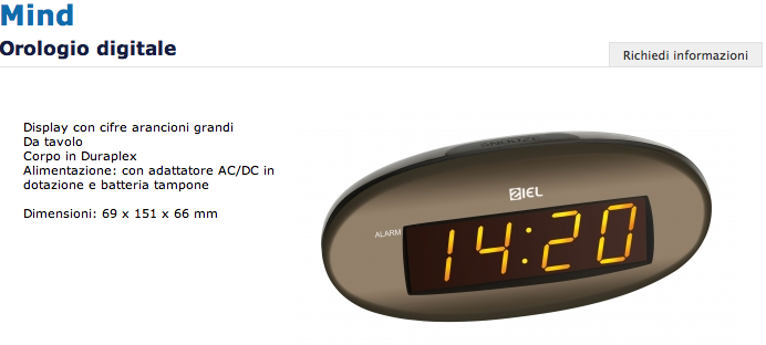 Mind Ziel - Orologio digitale cod.142001